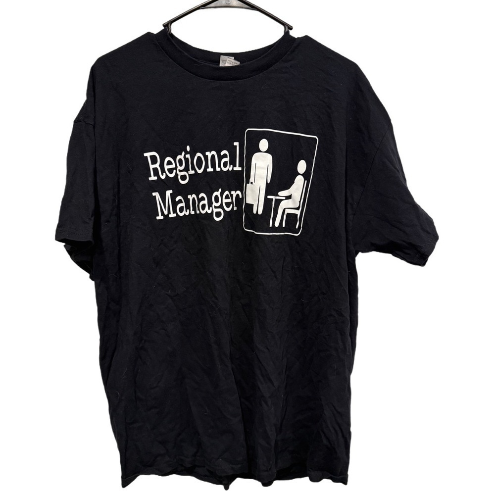 Gildan Black The Office 'Regional Manager' Graphic Tee